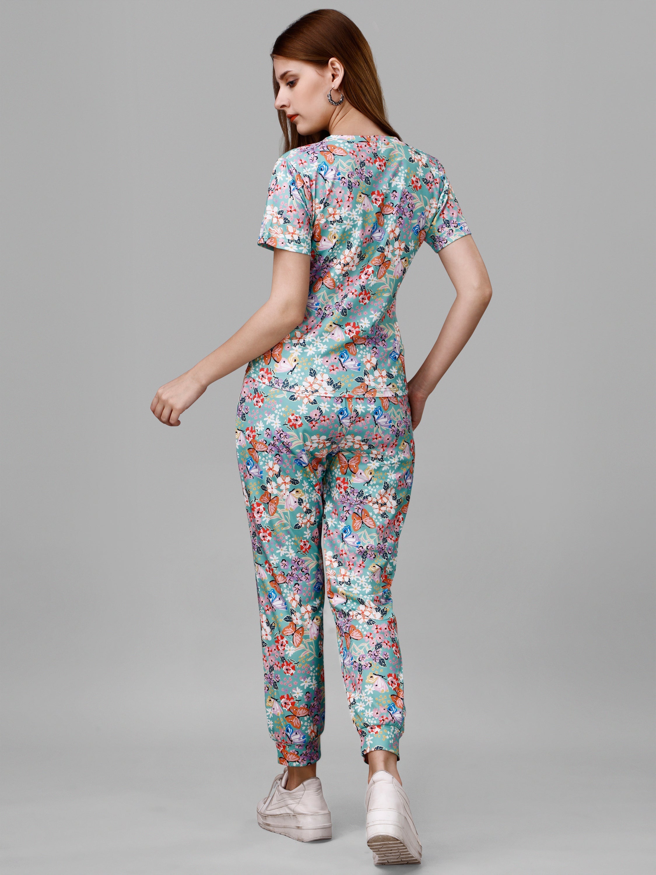 Women's Floral Print Co-ord Set