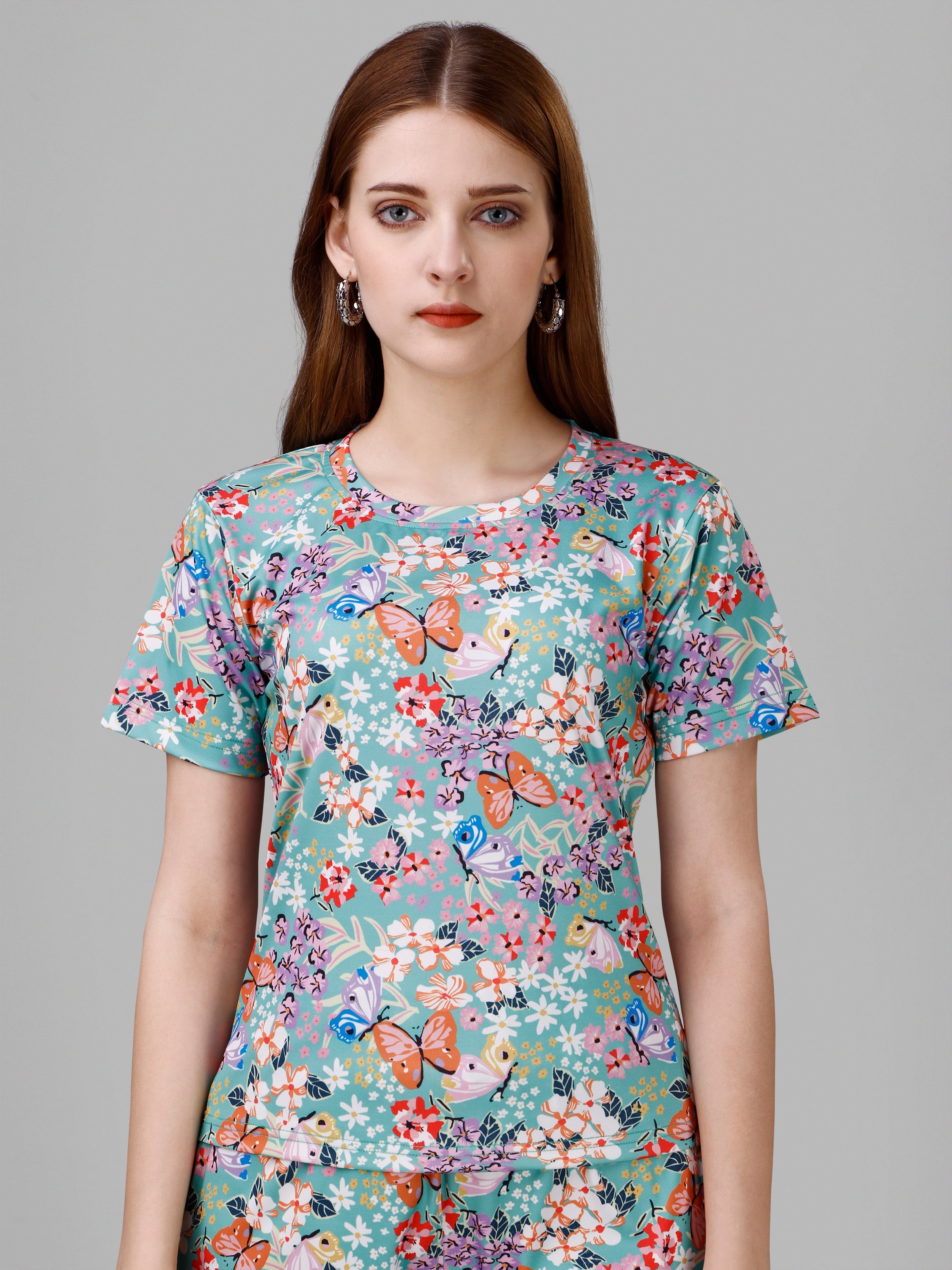 Women's Floral Print Co-ord Set