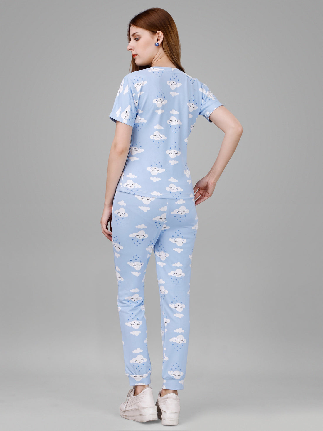 Light Blue Printed Co-ord Set