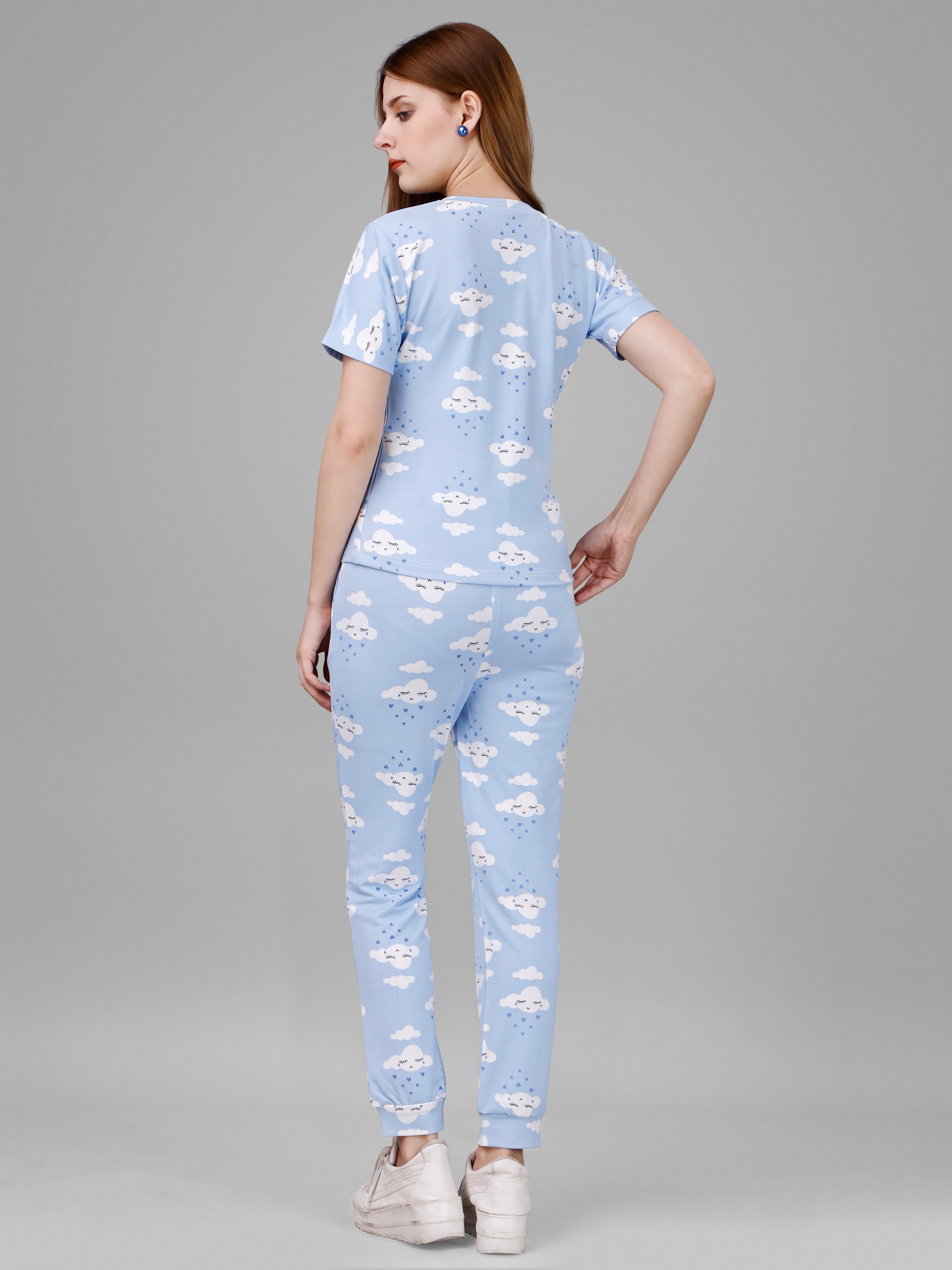 Light Blue Printed Co-ord Set