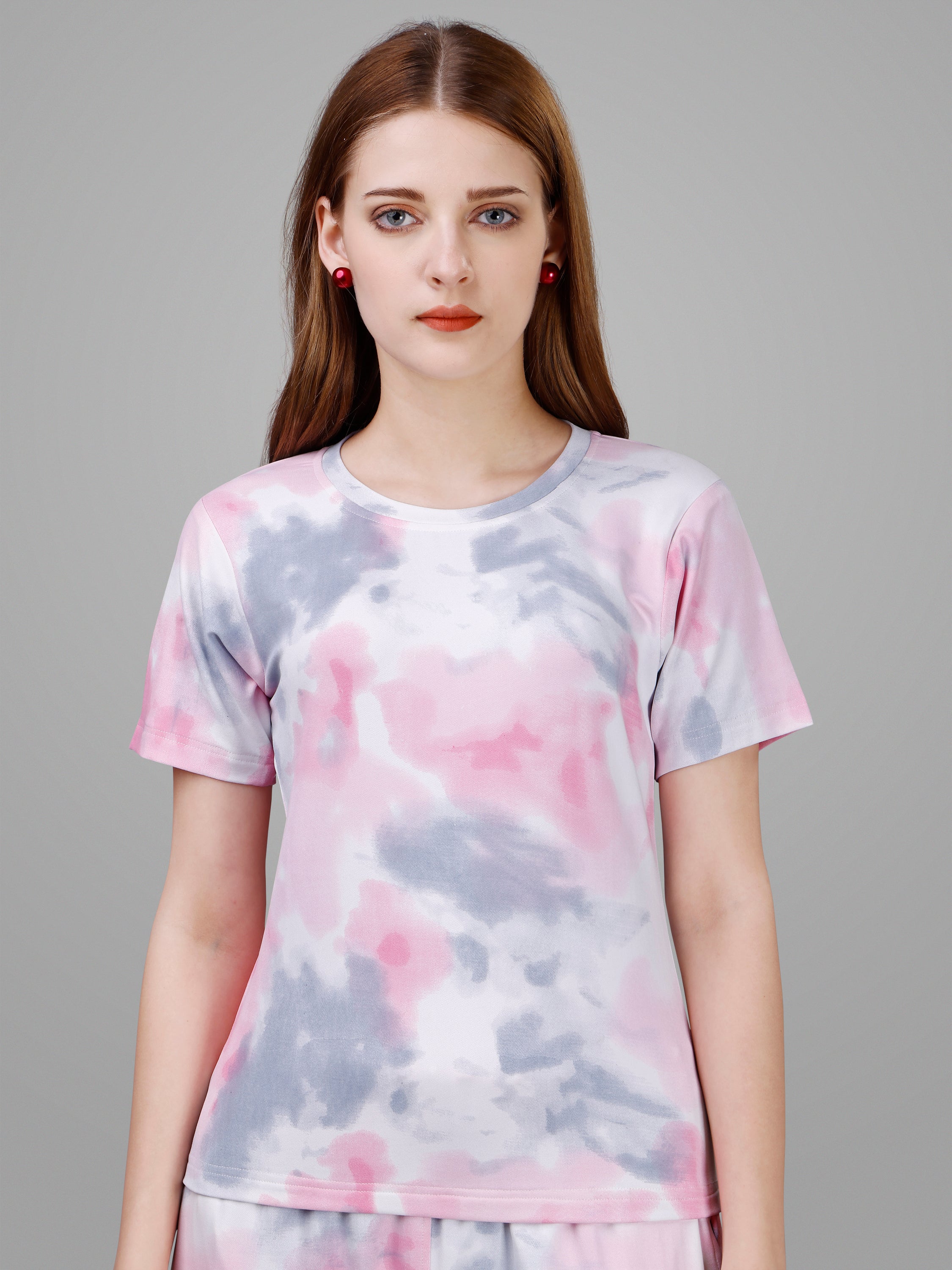 Pink Printed Co-ord Set