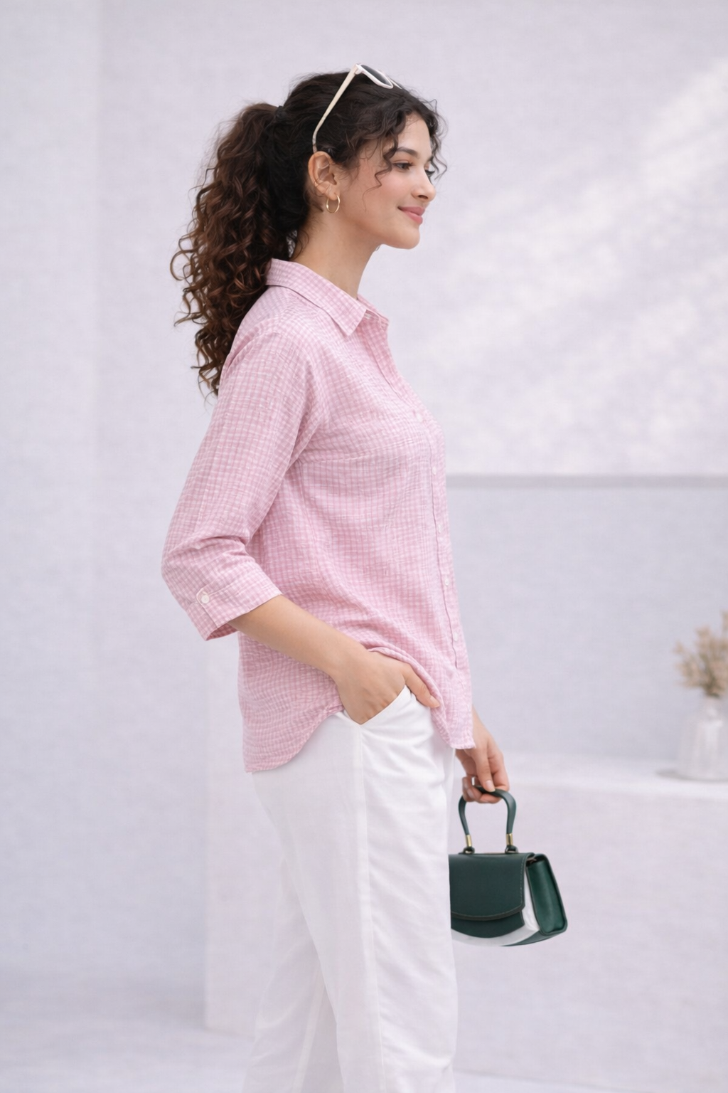 Blush Oxford Classic Shirt